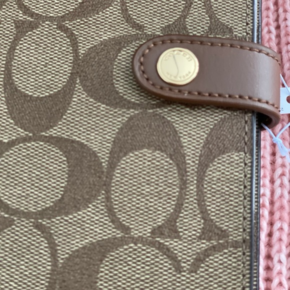 🆕 COACH | Signature Tote Olive Army Green & Notebook Planner - Picture 12 of 14